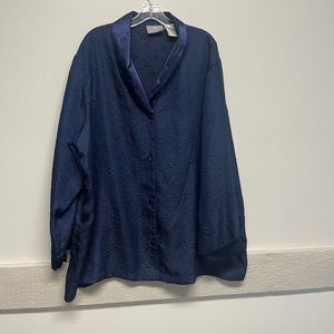 NWT Plus Size 3X Pajama Top